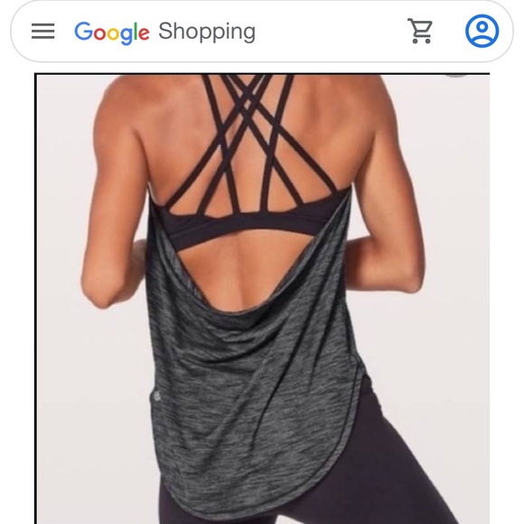 Lululemon workout tops with built in bra - Picture 2 of 2